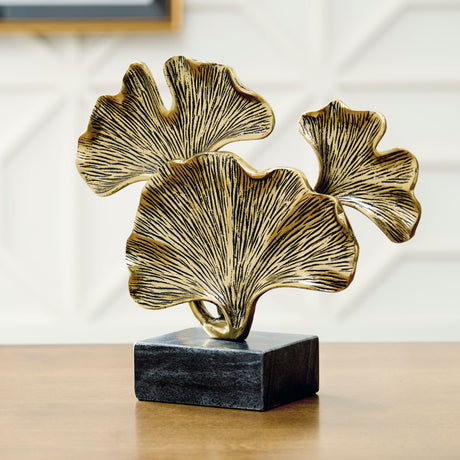 Collridge Gold Finish/Black Sculpture from Ashley - Luna Furniture