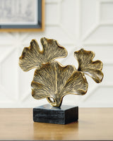 Collridge Gold Finish/Black Sculpture from Ashley - Luna Furniture