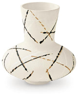 Brockford Cream/Black/Brown Vase from Ashley - Luna Furniture