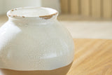 Vercott Cream/Tan Vase from Ashley - Luna Furniture