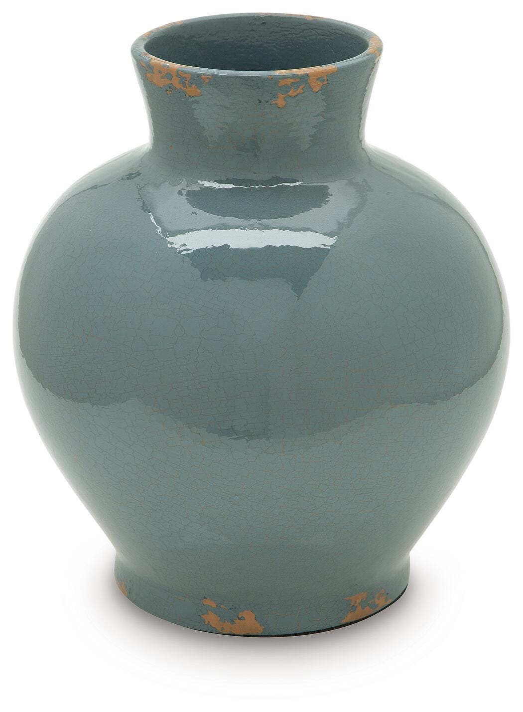 Giliburgh Antique Blue Vase from Ashley - Luna Furniture