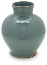 Giliburgh Antique Blue Vase from Ashley - Luna Furniture