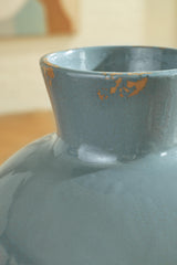Giliburgh Antique Blue Vase from Ashley - Luna Furniture