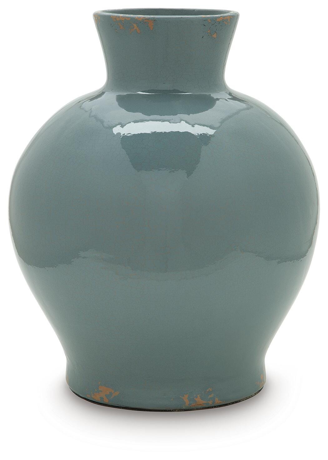 Giliburgh Antique Blue Vase from Ashley - Luna Furniture