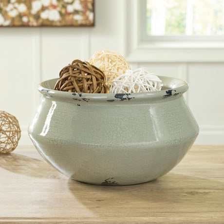 Wittbell Antique Sage Bowl from Ashley - Luna Furniture