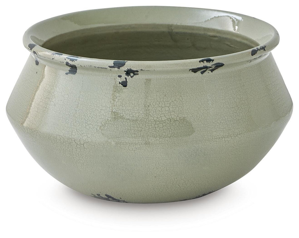 Wittbell Antique Sage Bowl from Ashley - Luna Furniture