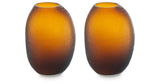 Embersen Amber Vase from Ashley Furniture - Luna Furniture