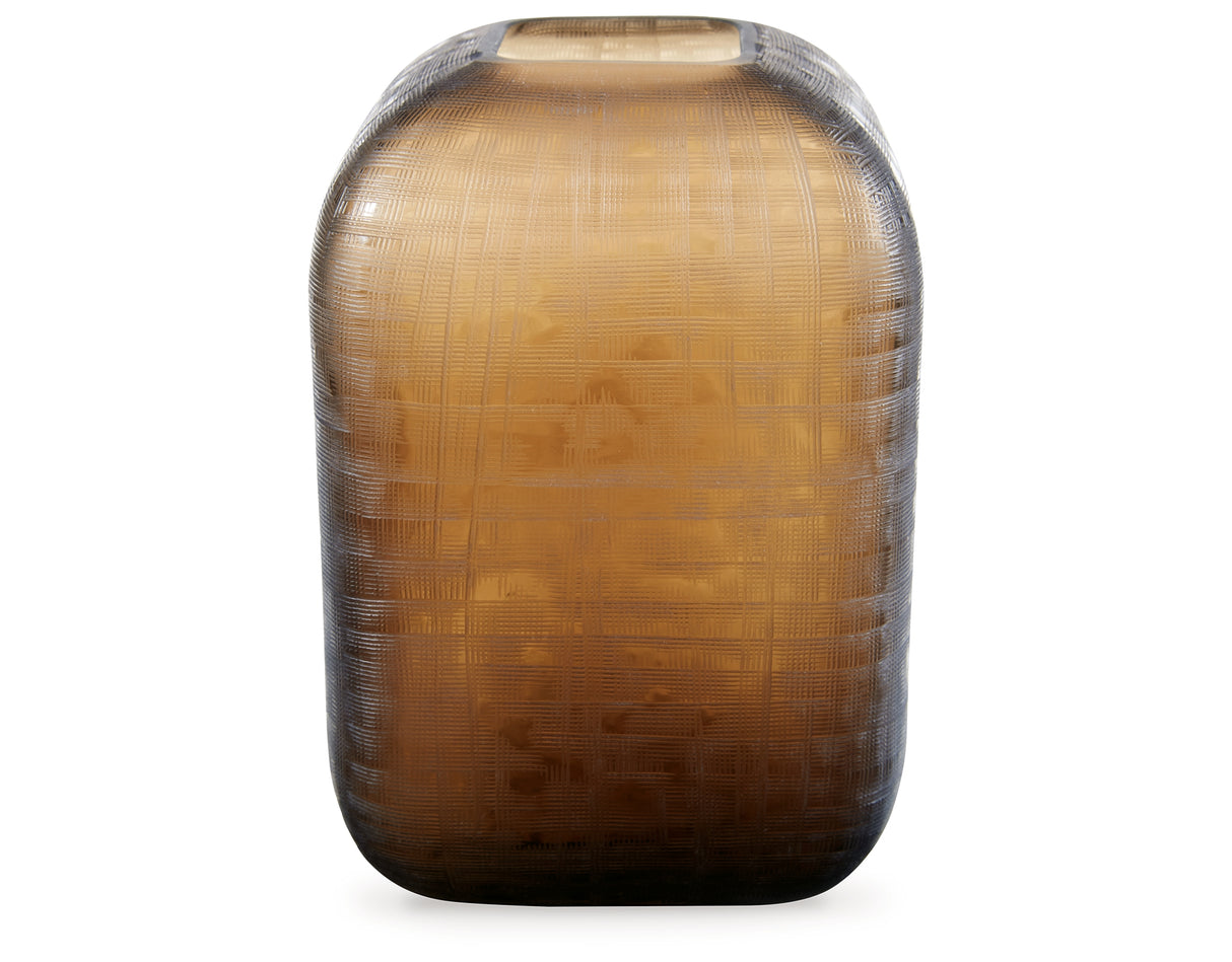 Capard Brown Vase from Ashley Furniture - Luna Furniture