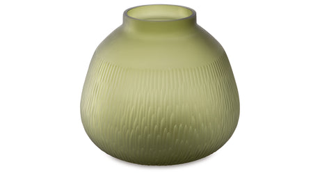 Scottyard Olive Green Vase from Ashley Furniture - Luna Furniture