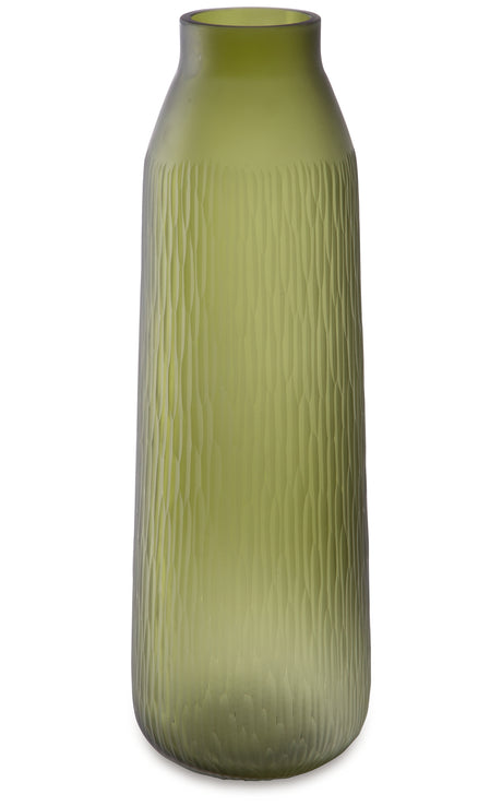 Scottyard Olive Green Vase from Ashley Furniture - Luna Furniture