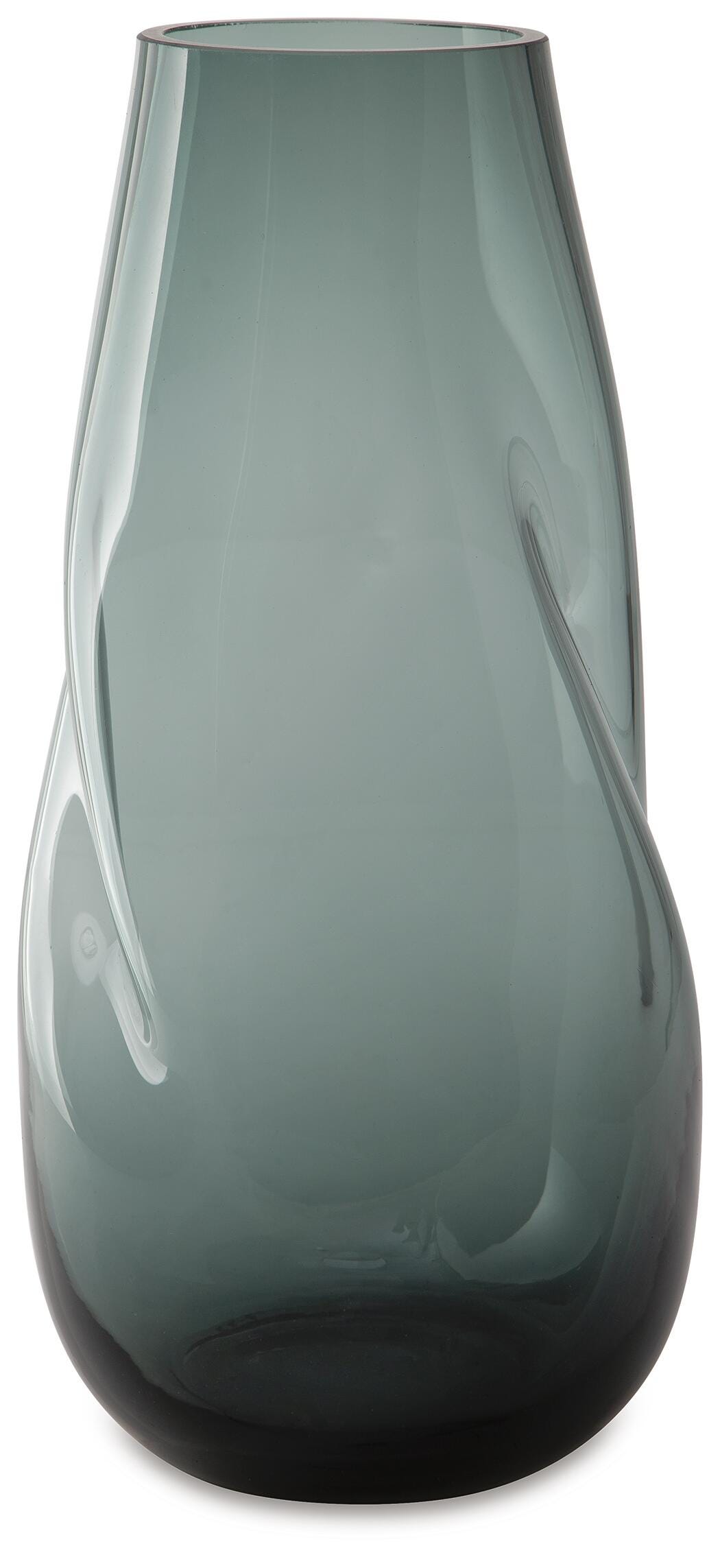 Beamund Teal Blue Vase from Ashley - Luna Furniture