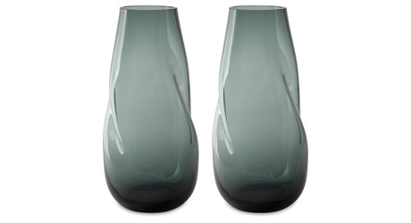 Beamund Teal Blue Vase from Ashley - Luna Furniture