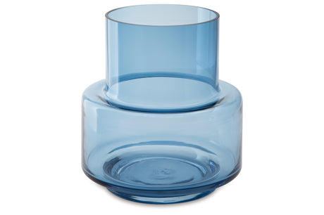 Bealen Dark Blue Vase from Ashley - Luna Furniture