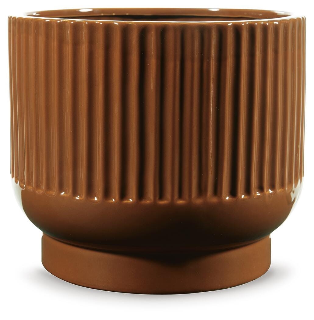 Avalyah Burnt Umber Vase from Ashley - Luna Furniture