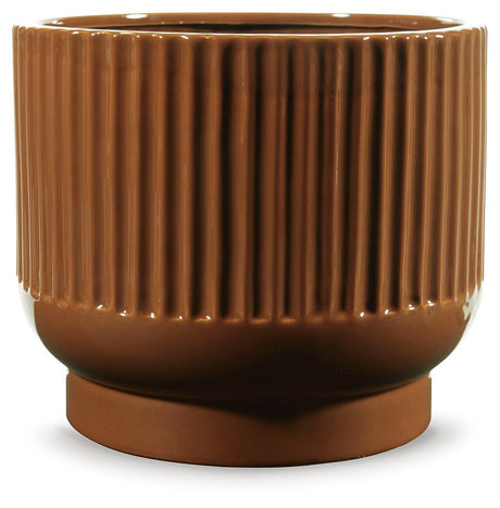 Avalyah Burnt Umber Vase from Ashley - Luna Furniture