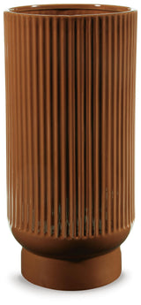 Avalyah Burnt Umber Vase from Ashley - Luna Furniture