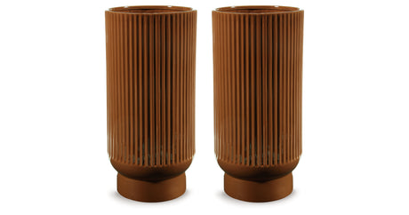 Avalyah Burnt Umber Vase from Ashley - Luna Furniture