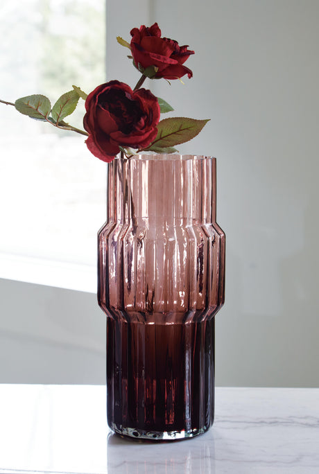 Dorlow Mauve Vase from Ashley - Luna Furniture