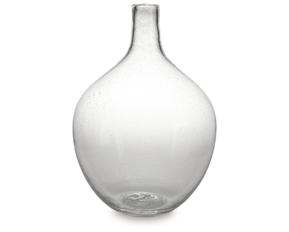 Kurthorne Clear Vase from Ashley Furniture - Luna Furniture