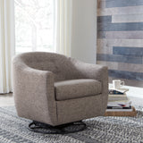 Upshur Taupe Accent Chair from Ashley - Luna Furniture