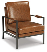 Peacemaker Brown Accent Chair from Ashley - Luna Furniture