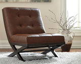 Sidewinder Brown Accent Chair from Ashley Furniture - Luna Furniture