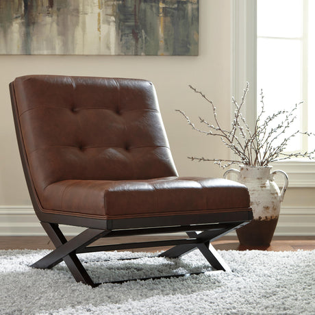 Sidewinder Brown Accent Chair from Ashley - Luna Furniture