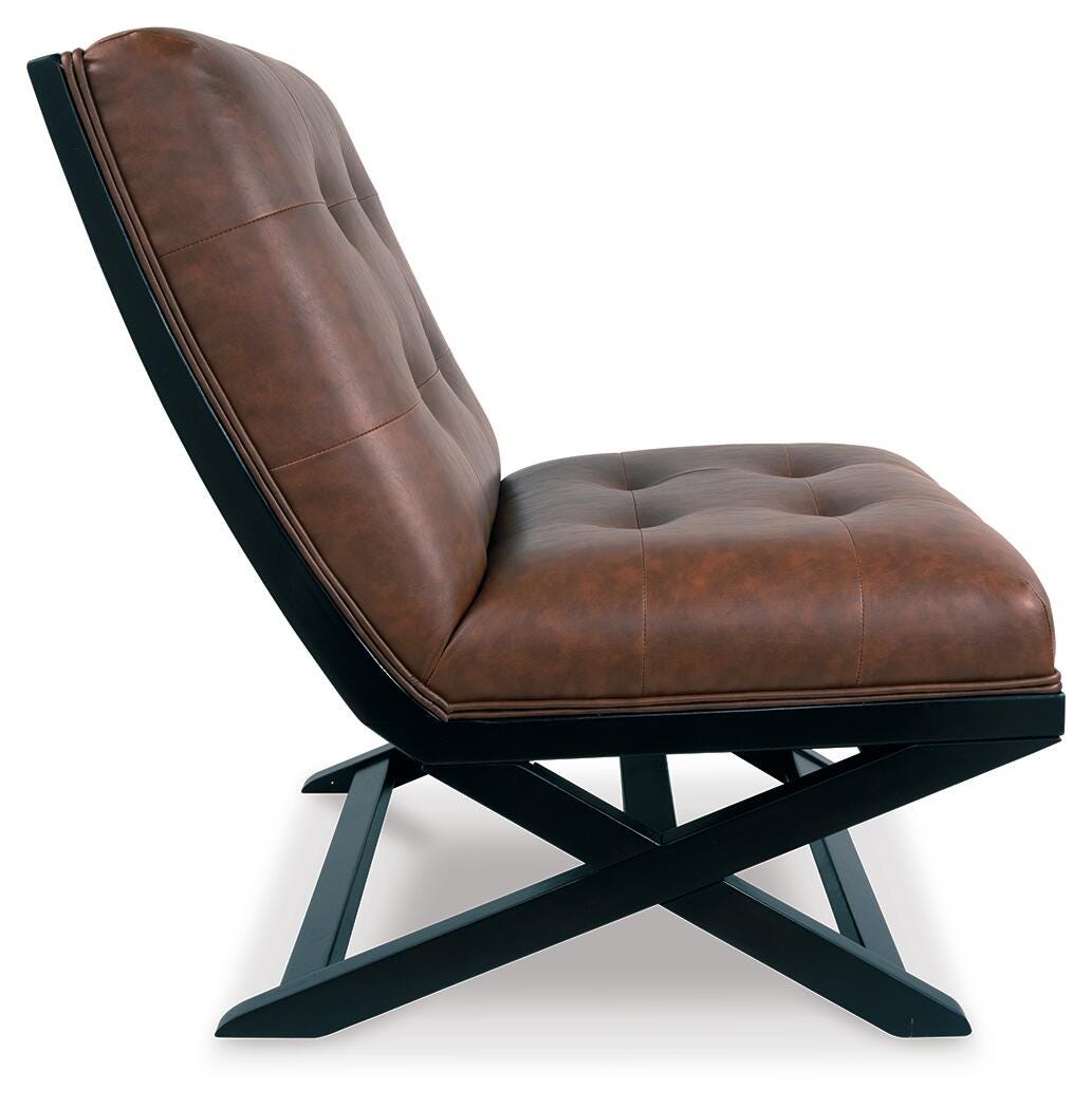 Sidewinder Brown Accent Chair from Ashley Furniture - Luna Furniture
