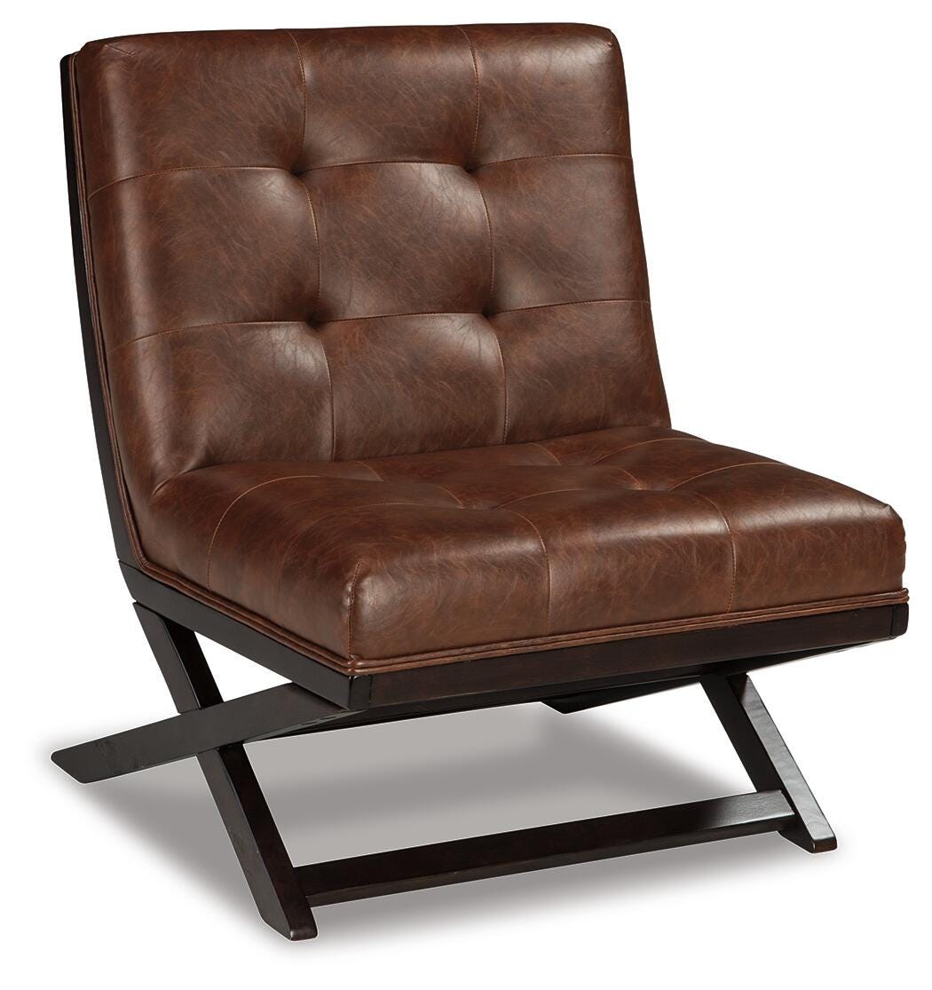 Sidewinder Brown Accent Chair from Ashley Furniture - Luna Furniture
