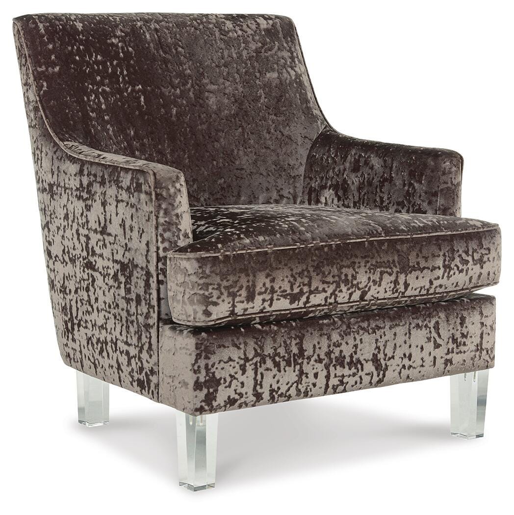 Gloriann Charcoal Accent Chair from Ashley Furniture - Luna Furniture