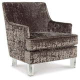 Gloriann Charcoal Accent Chair from Ashley Furniture - Luna Furniture