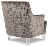 Gloriann Charcoal Accent Chair from Ashley - Luna Furniture