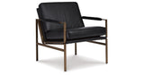Puckman Black Accent Chair from Ashley Furniture - Luna Furniture