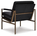 Puckman Black Accent Chair from Ashley Furniture - Luna Furniture
