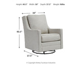 Kambria Frost Accent Chair from Ashley - Luna Furniture