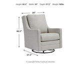 Kambria Frost Accent Chair from Ashley Furniture - Luna Furniture