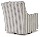 Kambria Ivory/Black Accent Chair from Ashley - Luna Furniture