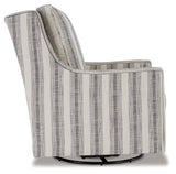 Kambria Ivory/Black Accent Chair from Ashley - Luna Furniture