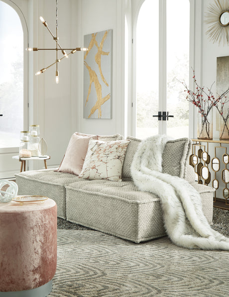 Bales Taupe 2-Piece Modular Seating from Ashley - Luna Furniture