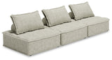 Bales Taupe 3-Piece Modular Seating from Ashley - Luna Furniture