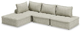 Bales Taupe 4-Piece Modular Sectional from Ashley - Luna Furniture
