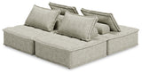 Bales Taupe 4-Piece Modular Sectional from Ashley - Luna Furniture