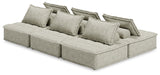 Bales Taupe 6-Piece Modular Sectional from Ashley - Luna Furniture
