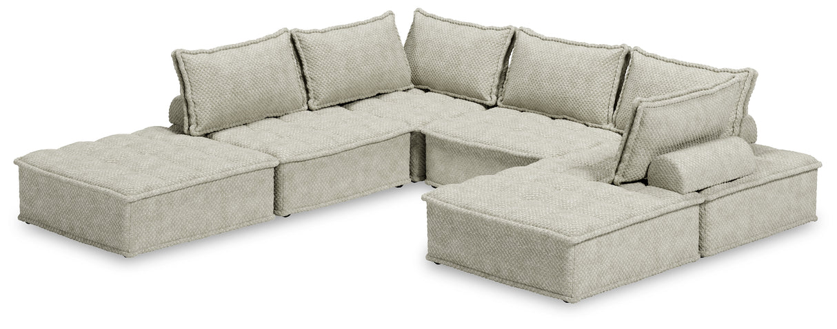 Bales Taupe 6-Piece Modular Sectional from Ashley - Luna Furniture