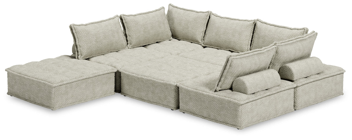 Bales Taupe 7-Piece Modular Sectional from Ashley - Luna Furniture