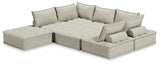 Bales Taupe 7-Piece Modular Sectional from Ashley - Luna Furniture