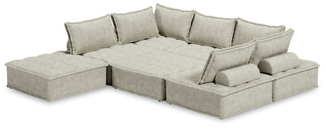 Bales Taupe 7-Piece Modular Sectional from Ashley - Luna Furniture