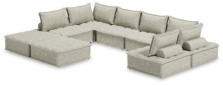 Bales Taupe 8-Piece Modular Sectional from Ashley - Luna Furniture