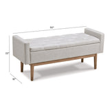 Briarson Beige/Brown Storage Bench from Ashley - Luna Furniture