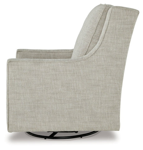 Kambria Fog Swivel Glider Accent Chair from Ashley Furniture - Luna Furniture